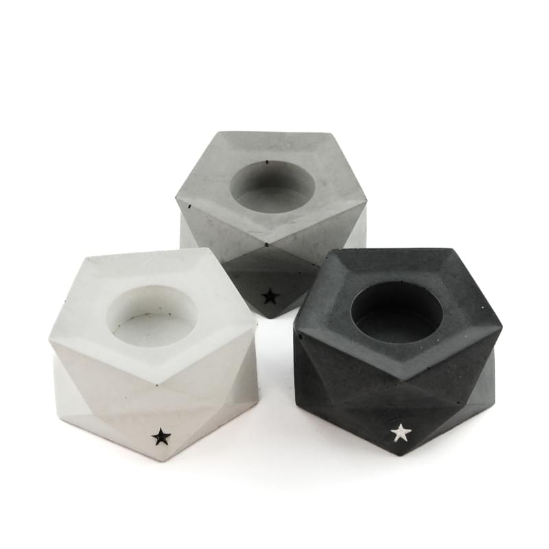 Castor Concrete Tealight Holder